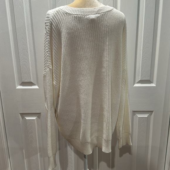 🔥4X$25 Time and Tru Women's Shaker Knit Sweater XXXL - Picture 13 of 13